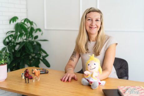 Veronika Okoduwa, psychoterapeutka a speciální pedagožka v terapeutické pracovně